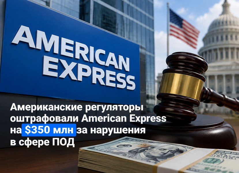 Американские регуляторы оштрафовали American Express Американские регуляторы оштрафовали American Express