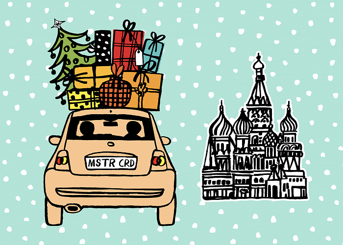 Mastercard узнала, как европейцы и россияне путешествуют домой на Новый год