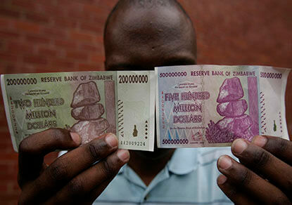 Зимбабве откажется от доллара и создаст национальную валюту