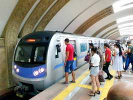 В метро Алматы появилась оплата проезда по биометрии