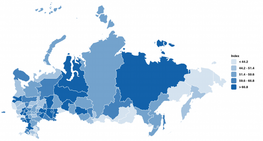 В Сколково исследовали уровень цифровизации России - рис.1